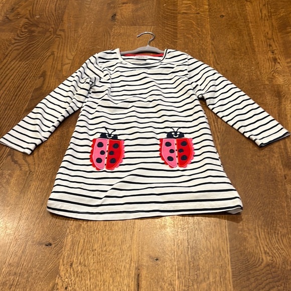 Girls Dress Blue White Red and Pink Size 4-5 Y